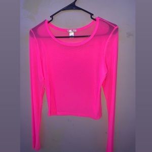 fashion nova pink shirt